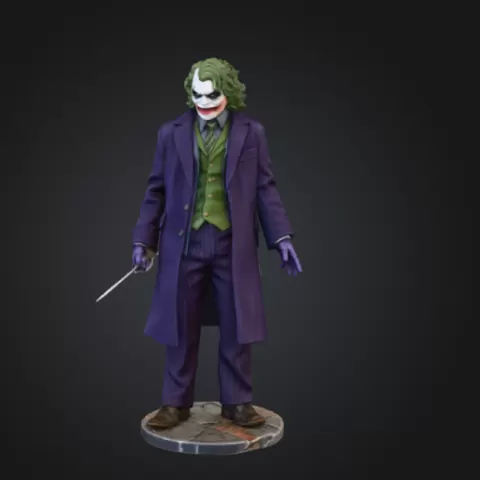 Joker The Laughing Maniac – Dark Humor Villain Figurine | Aluco Studio