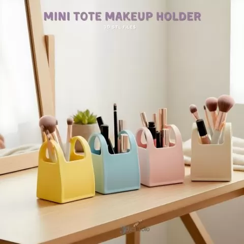 Mini Tote Makeup Holder