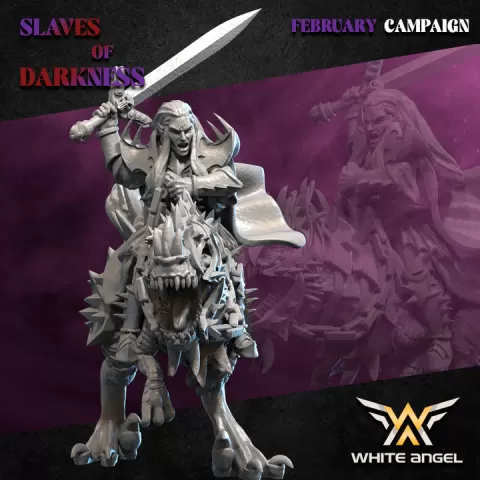 DARK LORD RAPTOR - SLAVES OF DARKNESS (FEBRUARY 2025 CAMPAIGN) (ELF FROM DARK ELVES) by WHITE ANGEL GAMES, S.L.