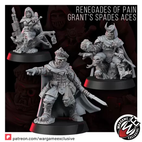 RENEGADES OF PAIN GRANTS SPADES ACES #2 by Wargame Exclusive