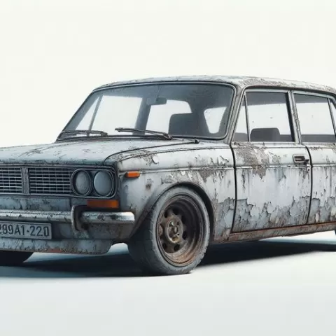 Cinematic Car Scene | Realistic 3D Vehicle Model | Collectible Transport Design | Movie-Inspired 3D Object