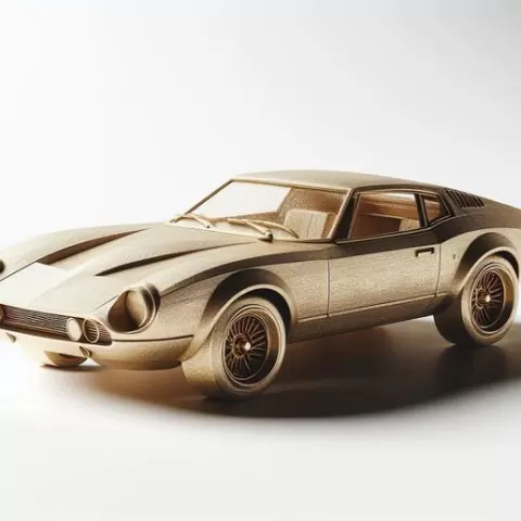 Cinematic Car Scene | Realistic 3D Vehicle Model | Collectible Transport Design | Movie-Inspired 3D Object