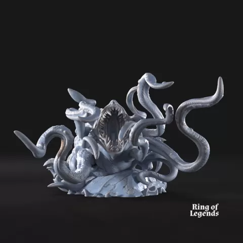 Kraken + Tentacles | Goblin of the Cave | Ring of Legends by Davale Games ©