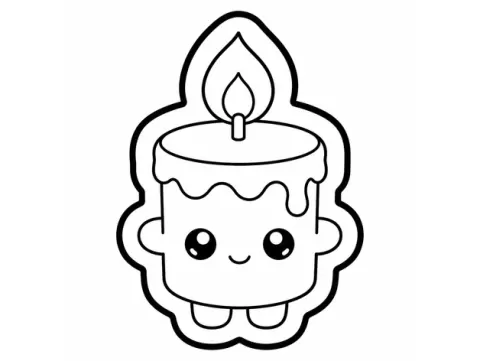 Candle Cookie Cutter