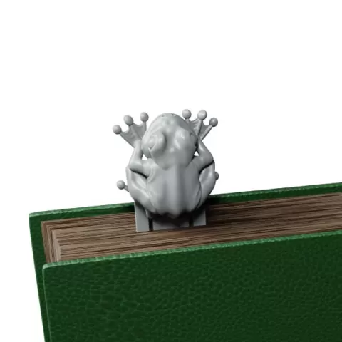 Frog Bookmark by Crosslances