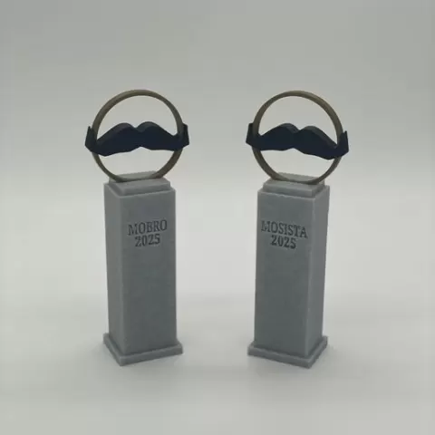 Mo Trophy – Movember (MoBro / MoSista / Blank Base)