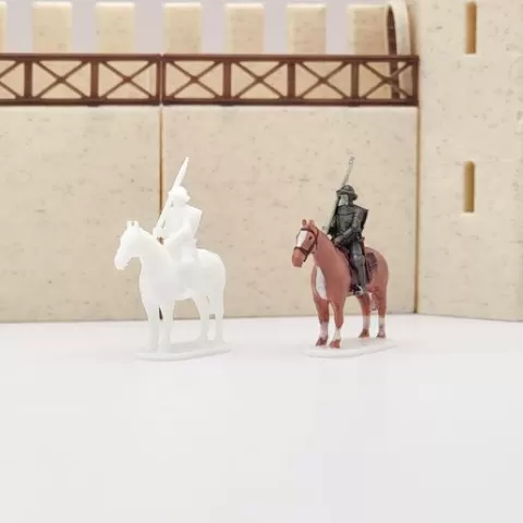 Mounted Spearman
