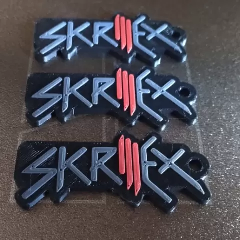 Skrillex Keychain