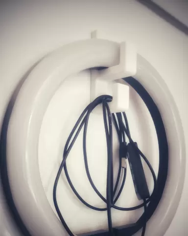Magnetic double hook