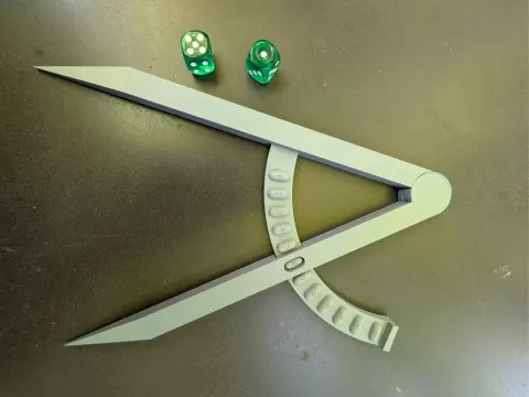 Wargame Measuring Compass