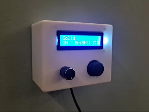 WLED Controller for Home Assistant + ESPHome