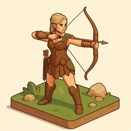 Blond Elf Archer BS