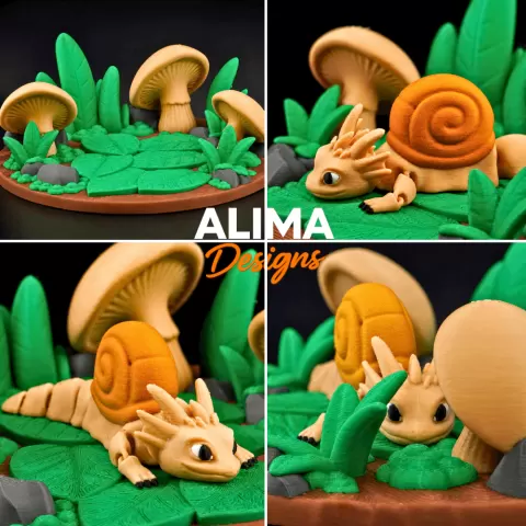 Tiny Snail Dragon