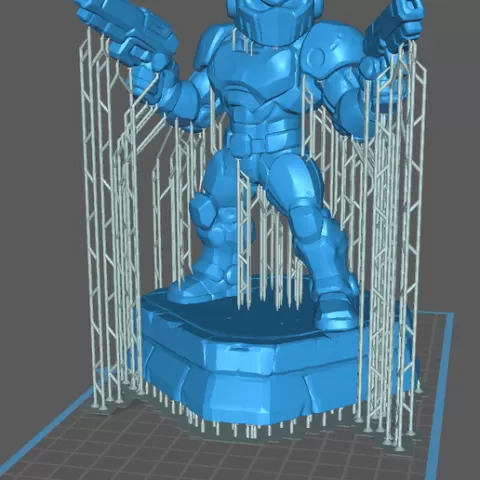 Armored Robot 3d Model