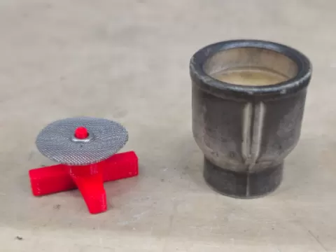 Positioner for mesh welding TIG CUPS