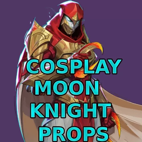 Cosplay Moon Knight, Marc Spector Steven Grant, JAke Lockley Phoenix Knight Costume Marvel Rivals Full armor and weapons Cosplay Kit , kitbash all in one