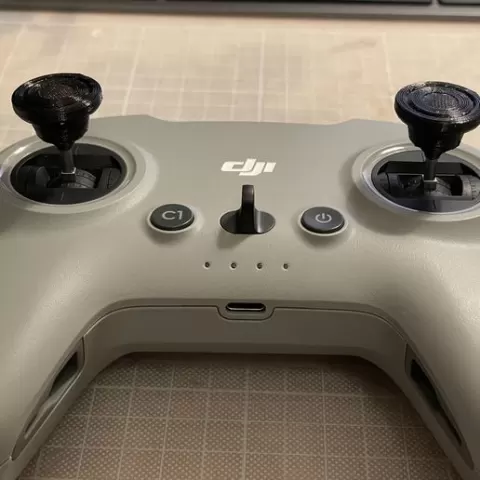 DJI FPV RC3, bigger Stick Knobs