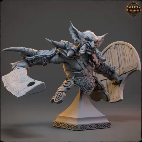 Bust Jauk Stomper - Bust by Daybreak Miniatures