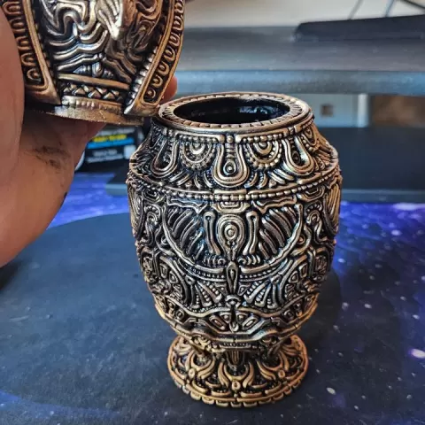 Horus coptic jar by Zane Rogers