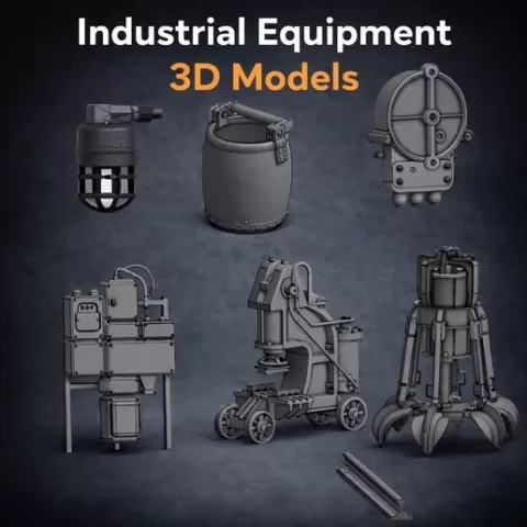 Mining diorama set 1 35