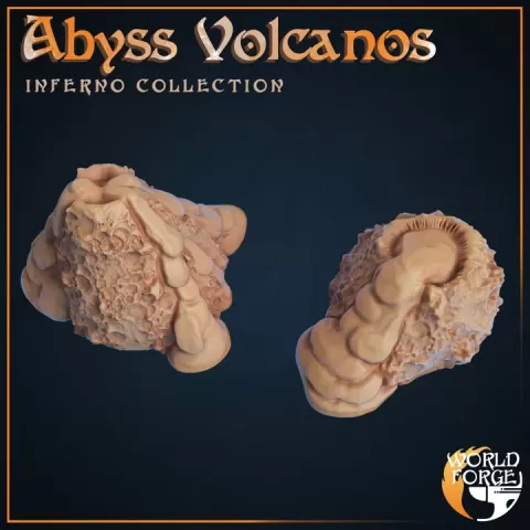 Abyss Volcanos - Terrain by Embernell Studio