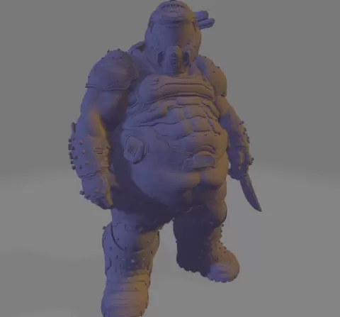 Plus size DOOM Slayer