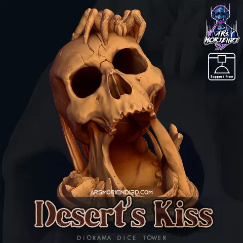 Desert's Kiss - Diorama Dice Tower