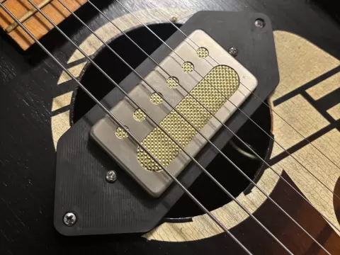 Humbucker Pickup Ring for Acoustic Guitar