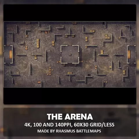 The Arena by Rhasmus Battlemaps