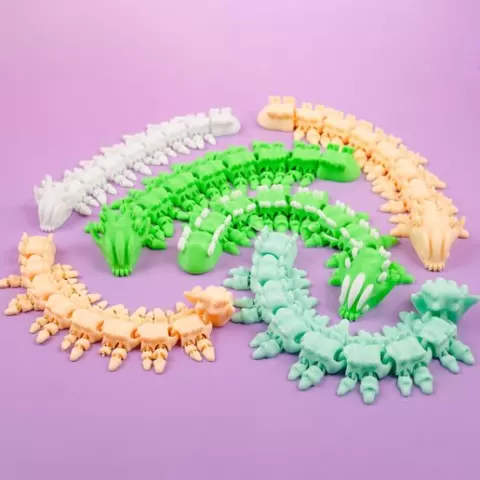 Flexi Cute Caterpillar Articulated 02