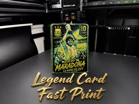 Maradona Legend Card