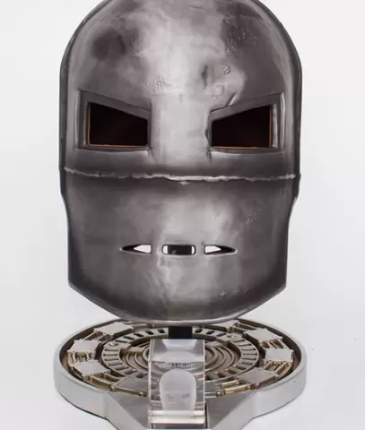 🦾 Iron Man Helmet with Stand - High Precision 3D Model.