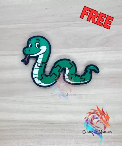 Flexi Snake / no supports / 3mf included