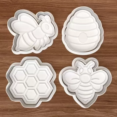 Bee Cookie Cutter Set