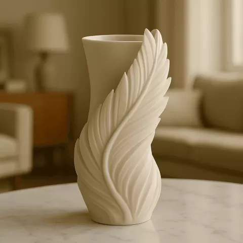 Skyward Feather Form Vase free