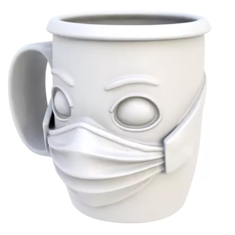 Mug medical mask
