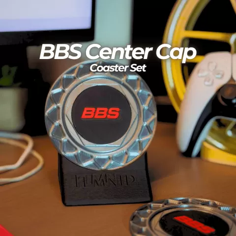 BBS Center Cap Coaster Set