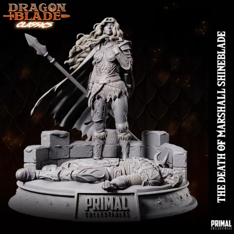 2 months loyalty reward - Dragonblade Classics - The death of Marshall Shineblade by PRIMAL Collectibles