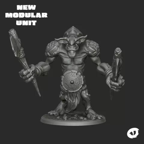 Warrior Troll by Insight Miniatures