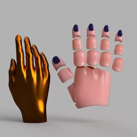 Ball Jointed Doll Hand for gloves