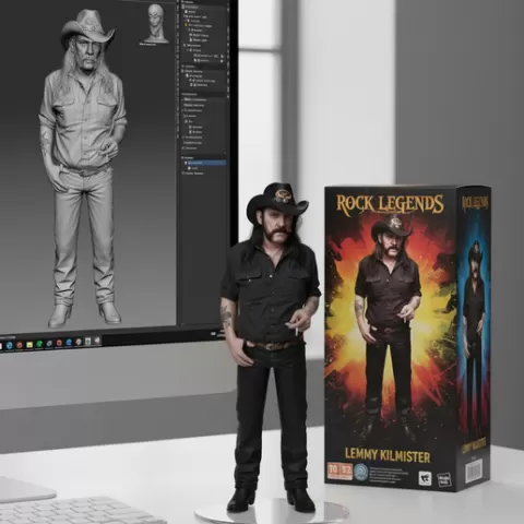 Lemmy Kilmister (Motörhead): The God of Rock'n'Roll in 3D!