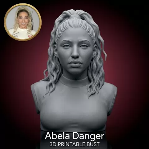 Abela Danger bust by 3dmodelgallery