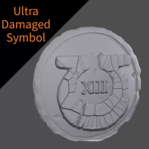 Ultramarine Damaged Symbol