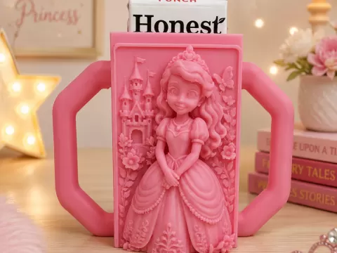 Princess Juice Box Buddy / Holder
