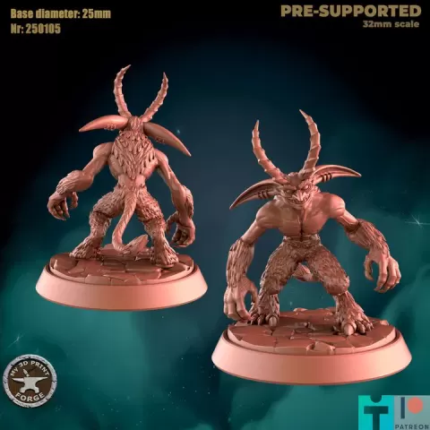 Imp creature from Hell 2 by My3DPrintForge