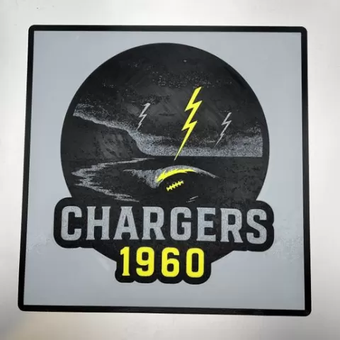 1960s Chargers Hueforge