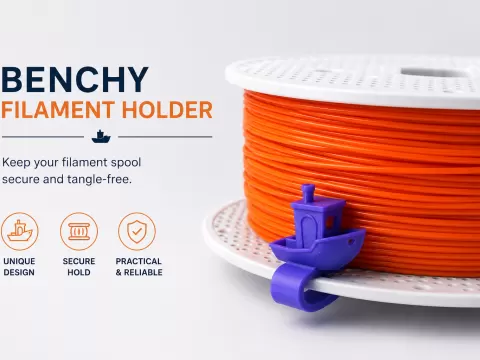 Benchy Filament Clip