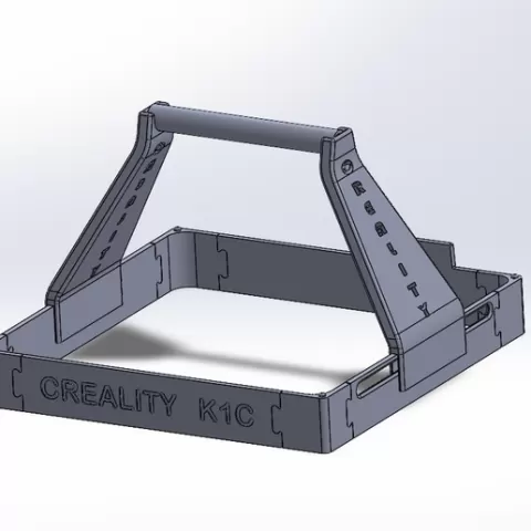 Creality K1/K1C/K1SE tube holder for CFS kit + TPU print holder