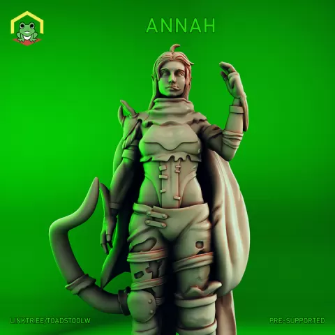 Annah from Planescape Torment by The Toadstool Weaver