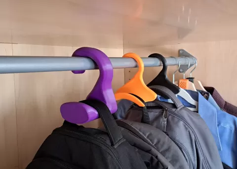 Bag Coat Hanger (Heavy Duty Version)